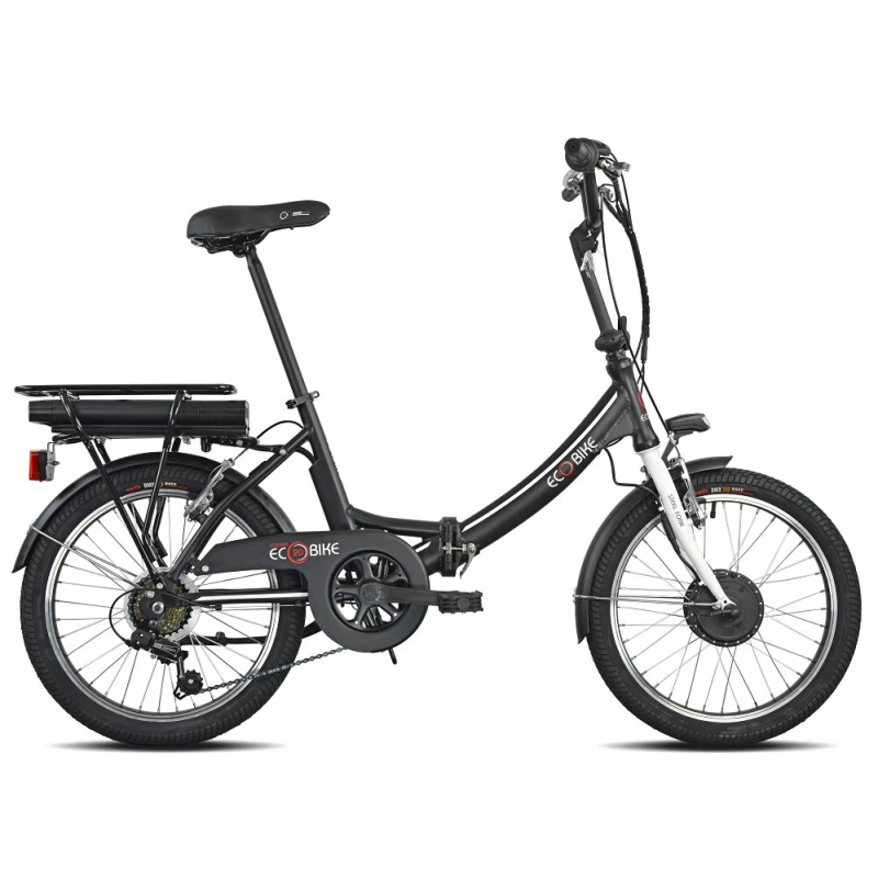 ELEKTRINIS SULANKSTOMAS DVIRATIS ESPERIA E-BIKE 1281 FOLDING 20'' NEW BLACK