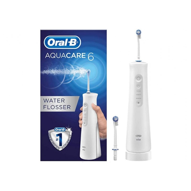 IRIGATORIUS ORAL-B MDH20.026.2 AquaCare 6 ProExpert-Burnos irigatoriai-Dantų šepetėliai ir priedai-Braun