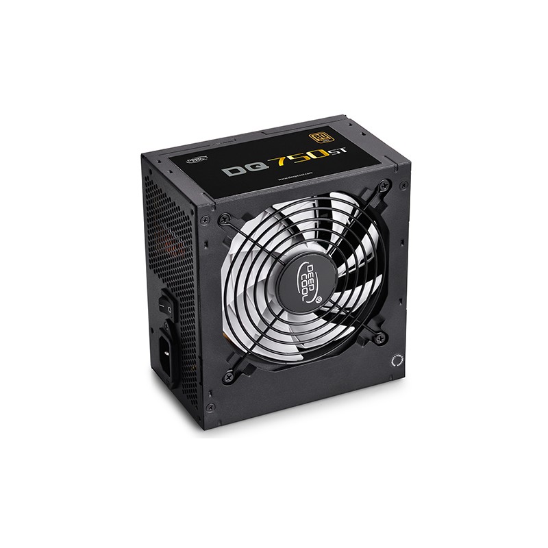 Deepcool DQ750ST 80PLUS GOLD 750 W, 744 W-Maitinimo šaltiniai (PSU)-Kompiuterių komponentai-Deepcool